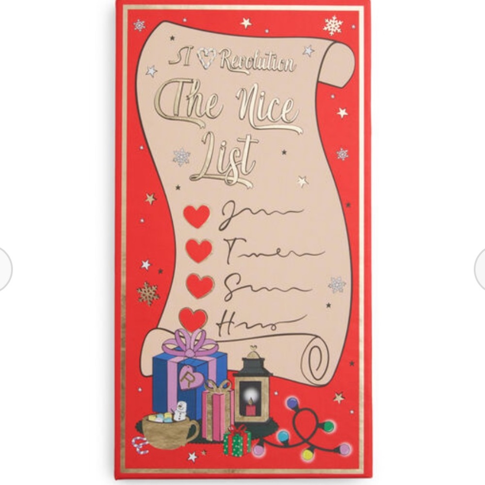 Makeup Revolution The Nice List Shadow Palette